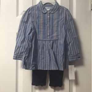 Nwt Ralph Lauren 2piece girl outfit size 24m